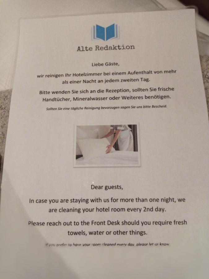 Hotel Alte Redaktion Gevelsberg Εξωτερικό φωτογραφία